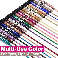 Vista 137 de wet n wild Color Icon MultiStick - Sombra de ojos en crema, maquillaje multifuncional, café oscuro (Cheat Day)