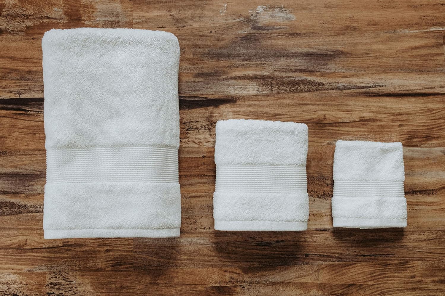 Peacock Alley Liam Turkish Bath Towels - 600 Gram Weight, Extra-Long Staple Low Twist Cotton - Luxury Bath Towel Collection in 4 Colors - 6pc Towel Set (White)