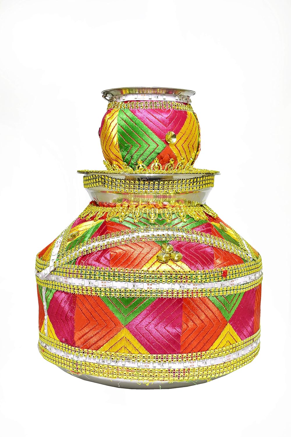 Buy Dulhan Libas Traditional Pure Copper Mandir Decorated Handmade