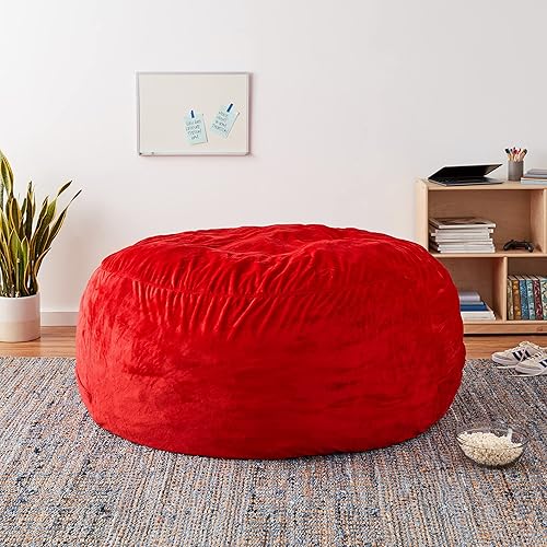 Miniatura 50 de Chill Sack - Funda para puf Microgamuza - Carbón - Solo funda,Microsuede - Chocolate - Solo funda,Microsuede - Azul marino - Solo funda,Guijarro -