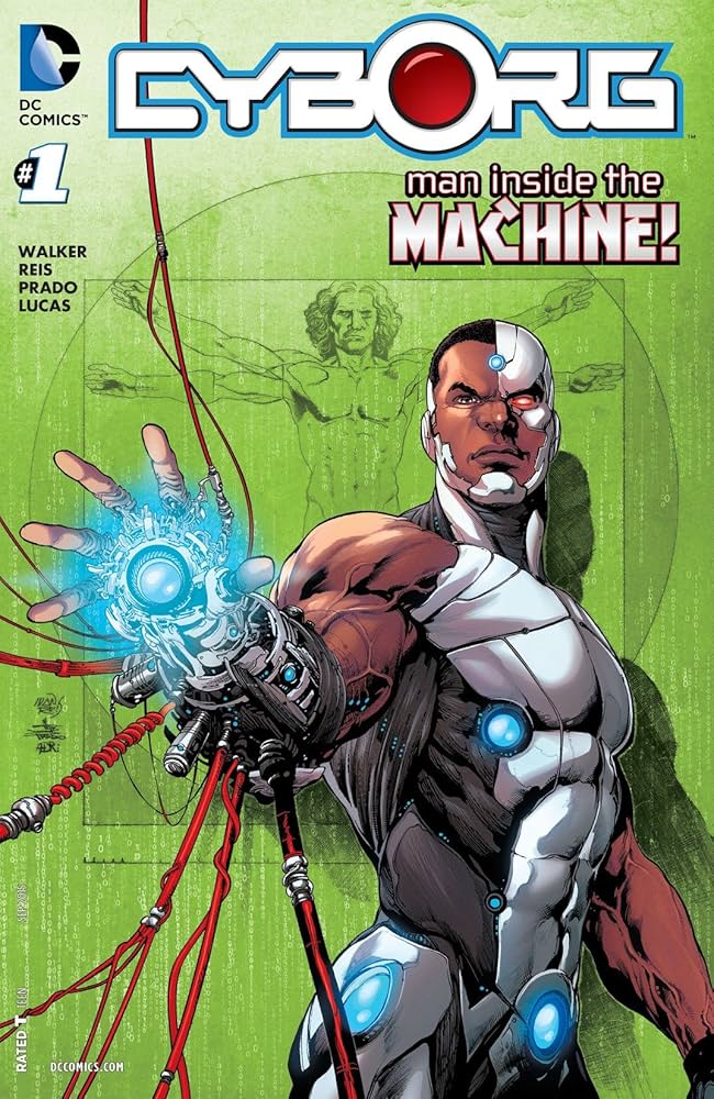 Cyborg (2015-2016) #1 (Cyborg (2015-)) eBook : Walker, David, Reis, Ivan,  Prado, Joe, Lucas, Adriano, Reis, Ivan, Prado, Joe, Lucas, Adriano:  Amazon.in: Books