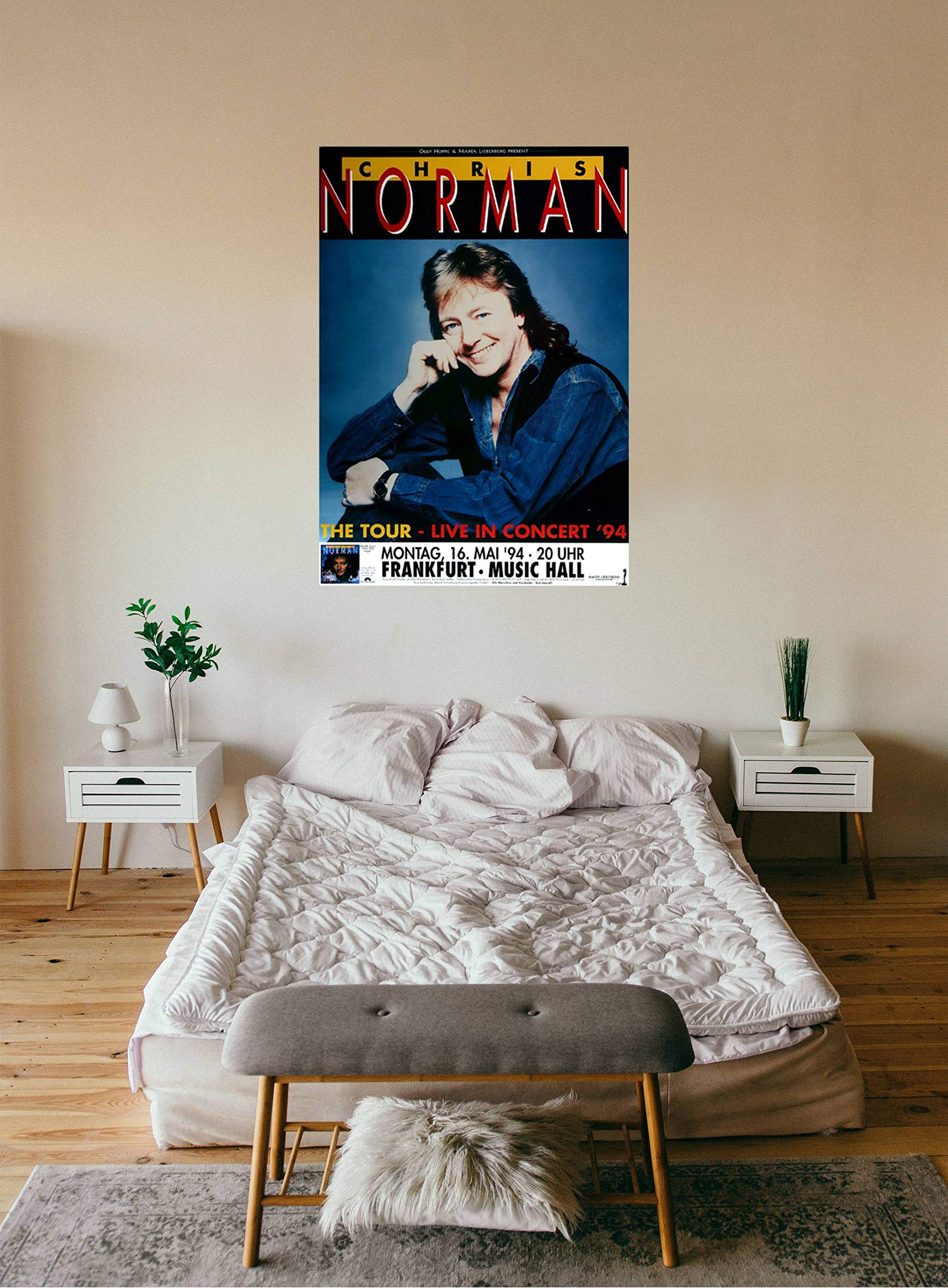 Chris Norman - Screaming Love, Frankfurt 1994 » Konzertplakat/Premium Poster | Live Konzert Veranstaltung | DIN A1 «