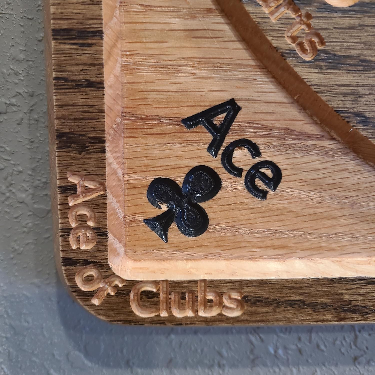 Limited Edition 16"x16" Solid Red Oak Tripoli, Michigan Rummy or Rummoli Board (6-7-8 16"x16" w/o Turn Table)