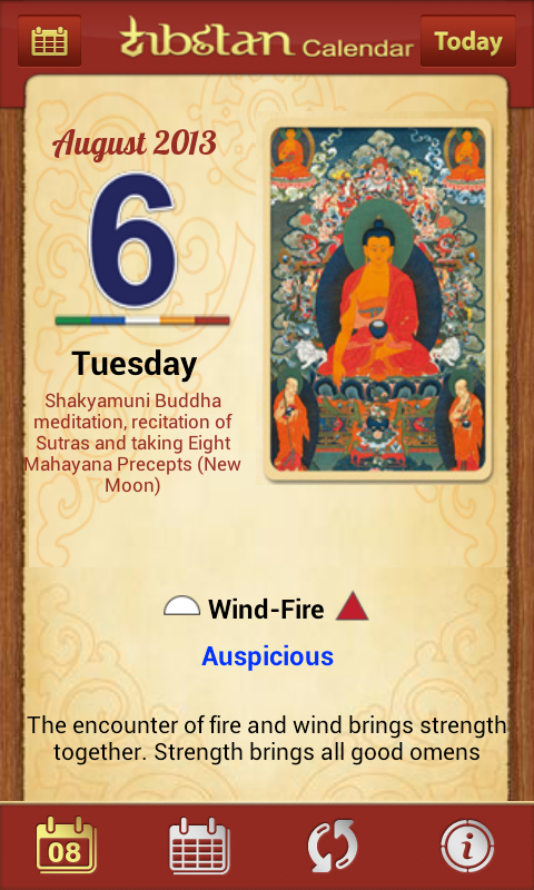 Tibetan Calendar:Amazon.com:Appstore for Android