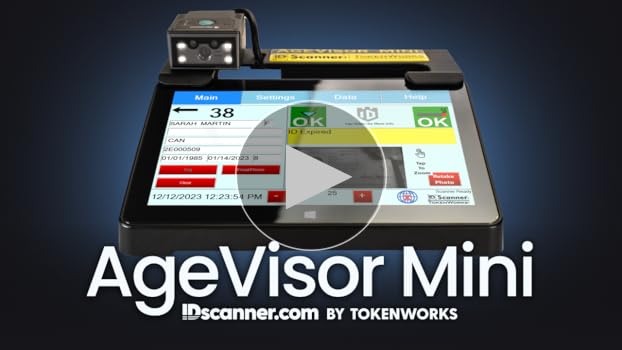 Amazon.com : AgeVisor Mini Countertop ID Scanner – Fast