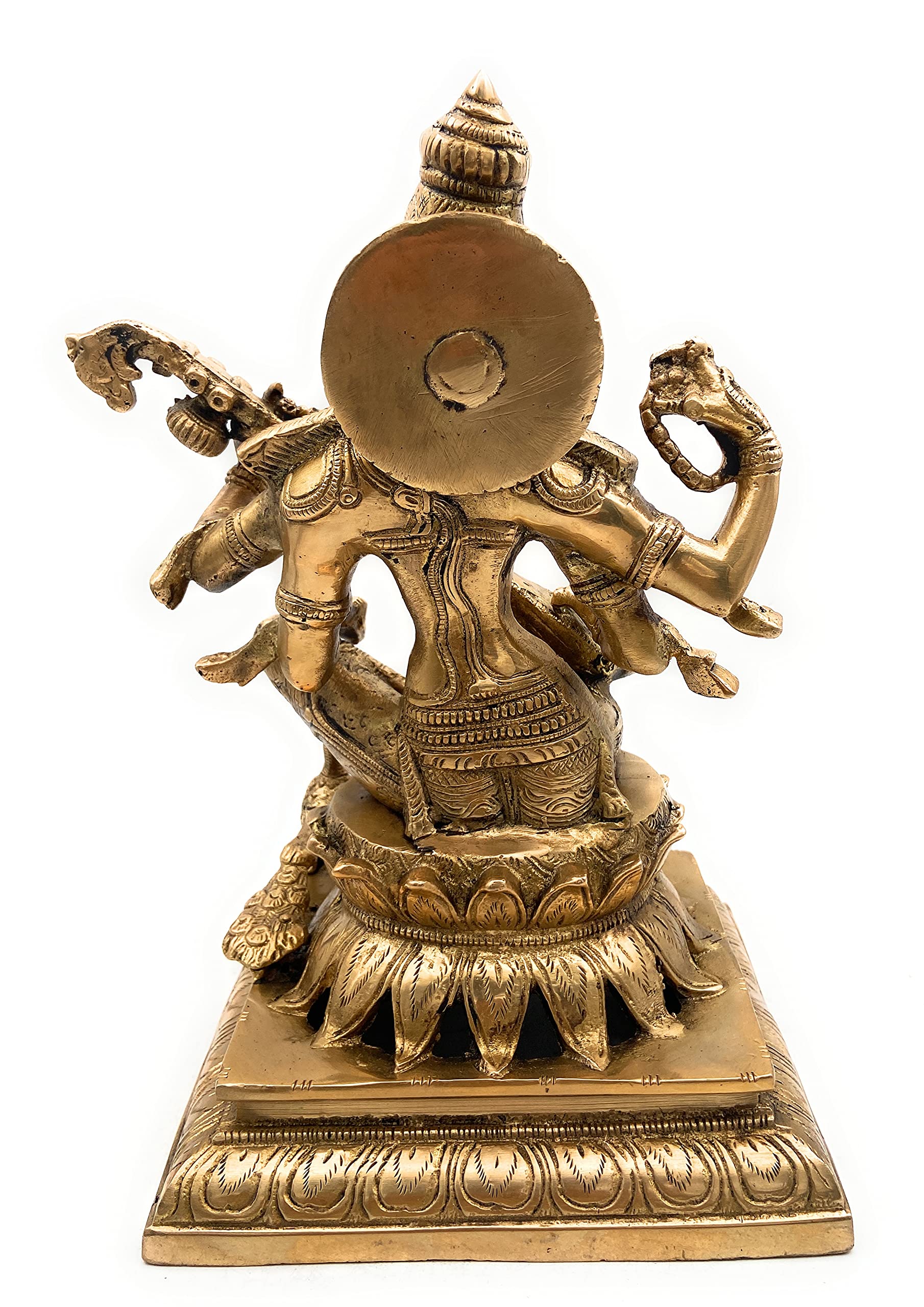 Buy Bhunes Brass Saraswati Murti Brass Saraswati Statue Goddess