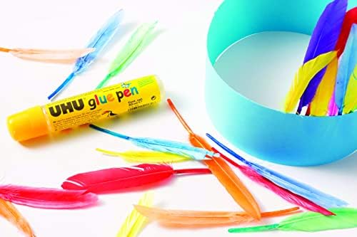 UHU 3-1605 Pen, Liquid Transparent Glue, 50ml Blister, 1