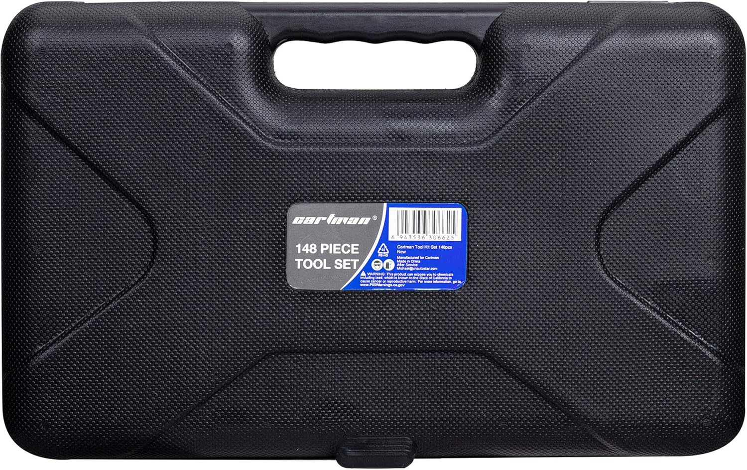 CARTMAN 148Piece Tool Set General Household Hand Tool Kit with Plastic Toolbox Storage Case Blue : Automotive