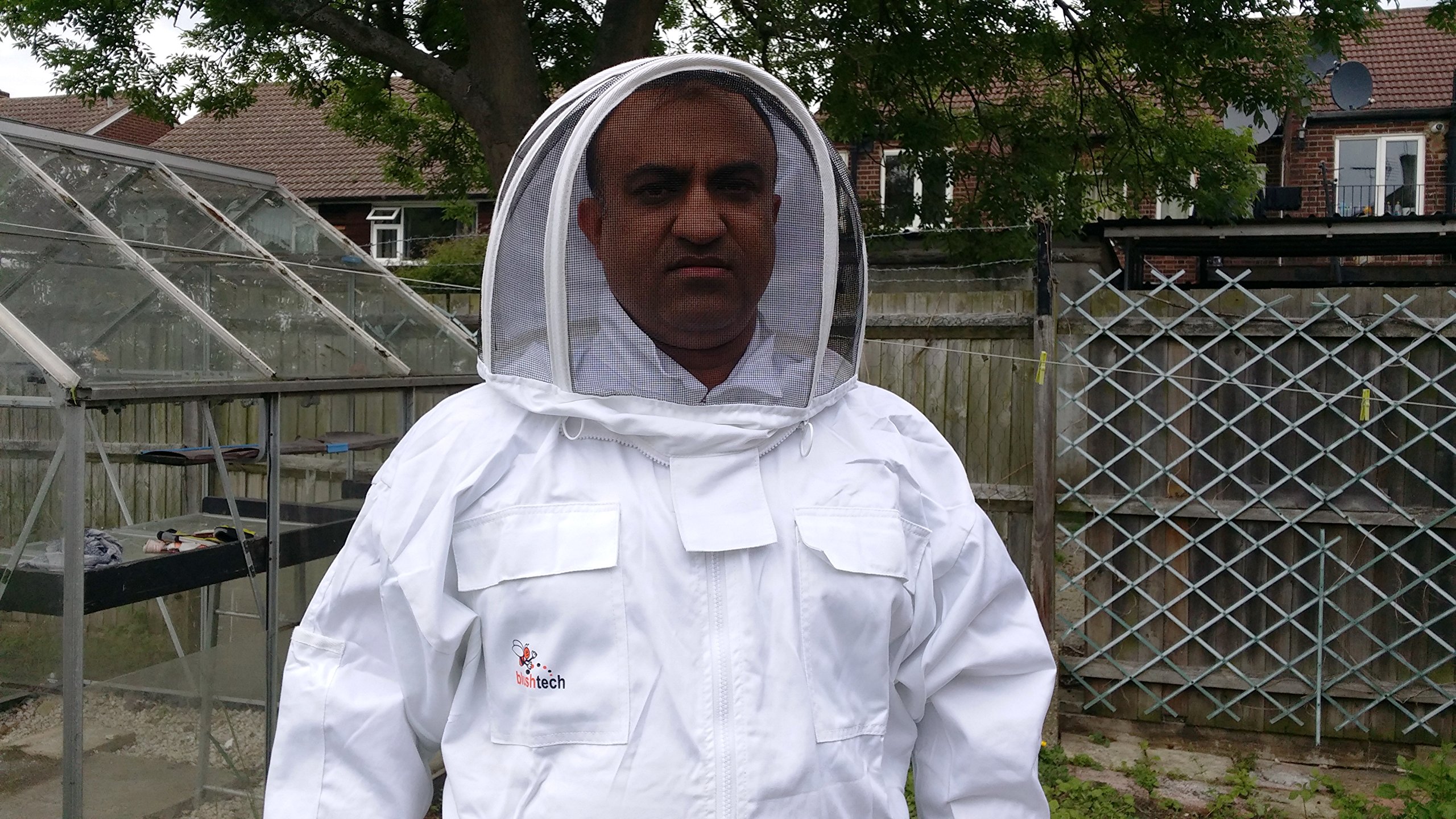 Costume d'apiculture Taille M - Combinaison blanche intégrale