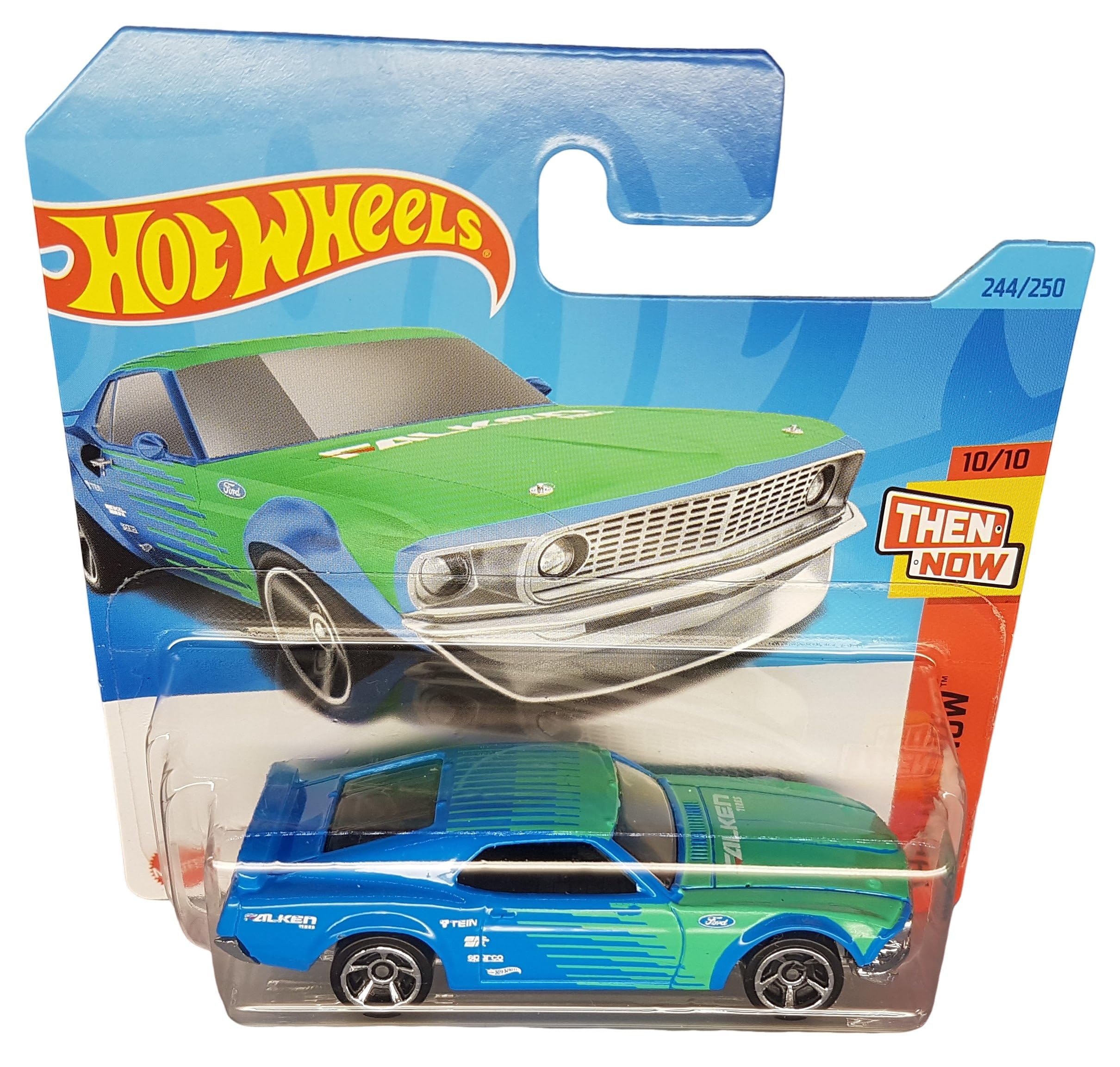 Hot Wheels - ´69 Ford Mustang Boss 302 - Then and Now 10/10 - HKJ48 - Short Card - Falken Design - Mattel 2023 - Image 2