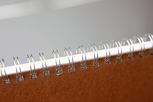 Miniatura 5 de Strathmore Bloc de papel de dibujo serie 300, encuadernado con alambre superior, 9 x 12 pulgadas, 50 hojas (70 libras4.02 oz), papel de artista para