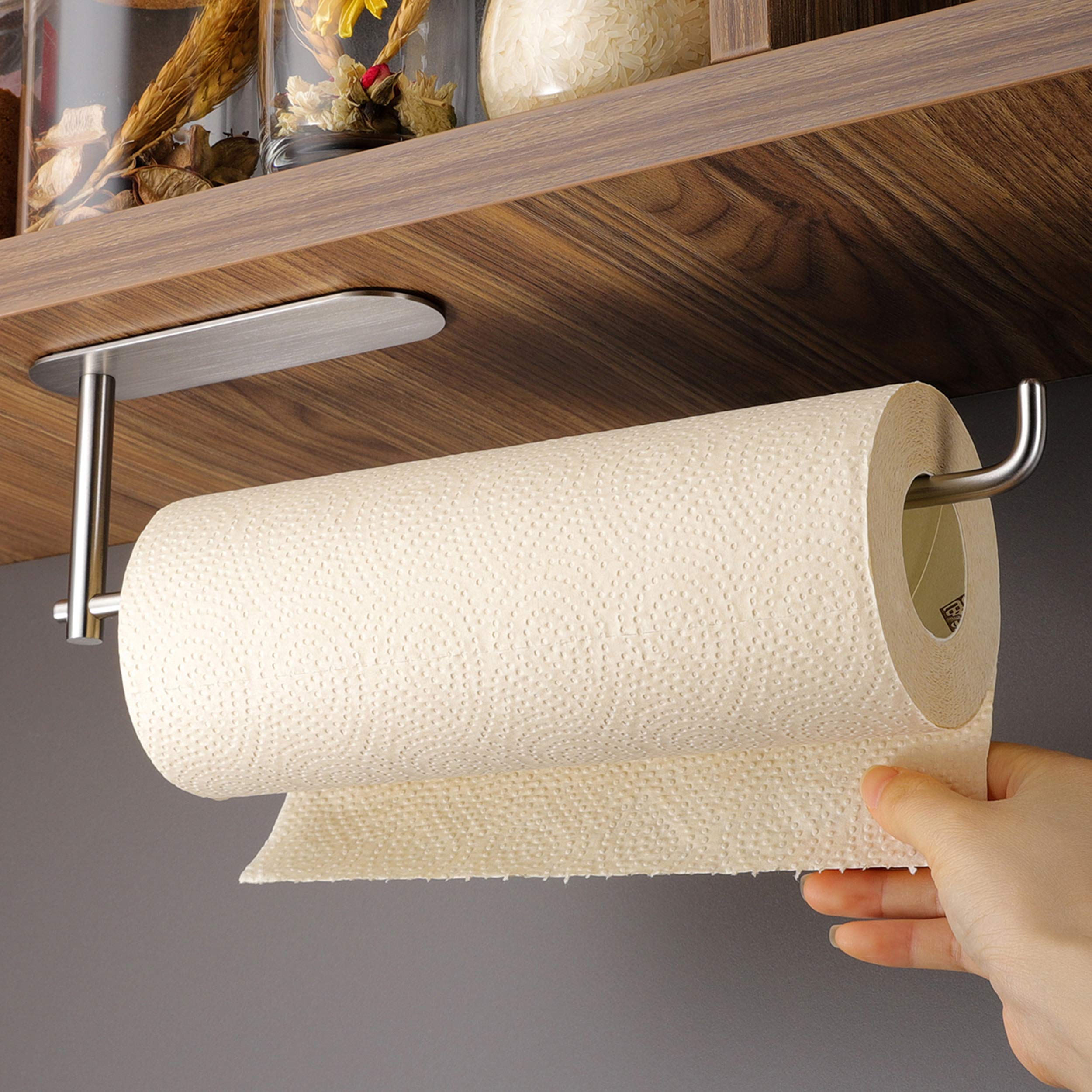 Buy ZUNTO Paper Towel Holder under Mount Easy OneHanded Tear