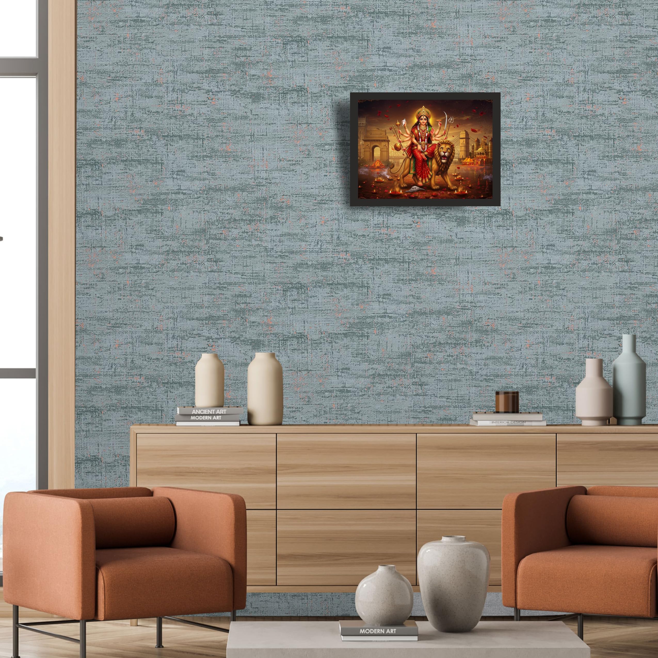 Majestic Maa Durga Wall Art – view 2