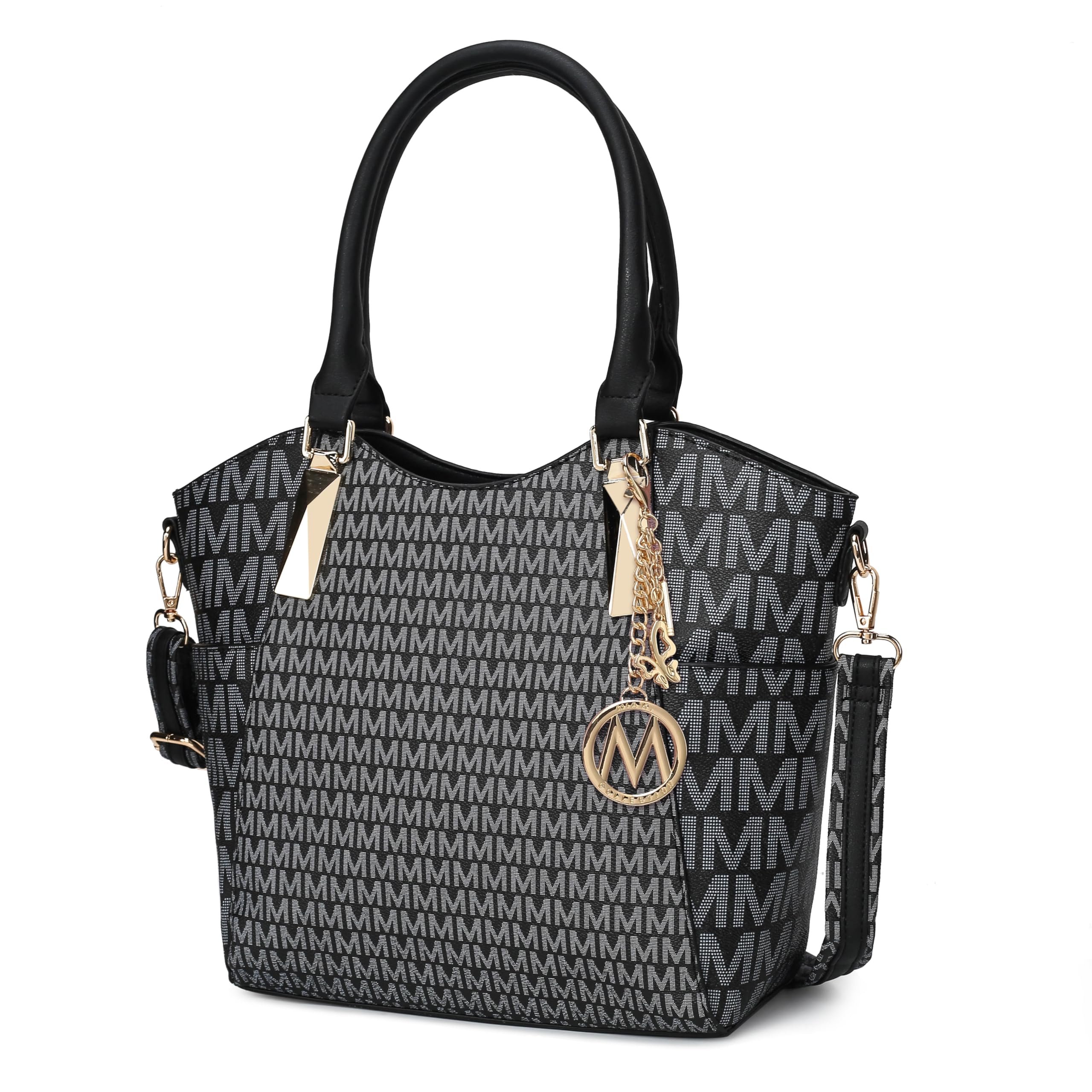 MKF Collection Tote Bag for Women Vegan Leather Shoulder Bag – Top-Handle Purse, Ladies Handbag by Mia K