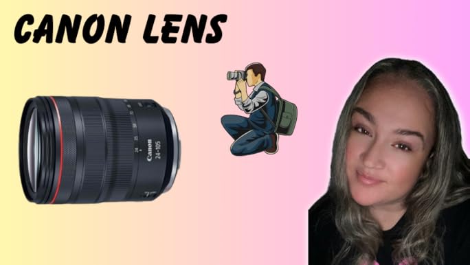 Amazon.com : Canon RF 24-105mm f/4L IS USM Lens, Black