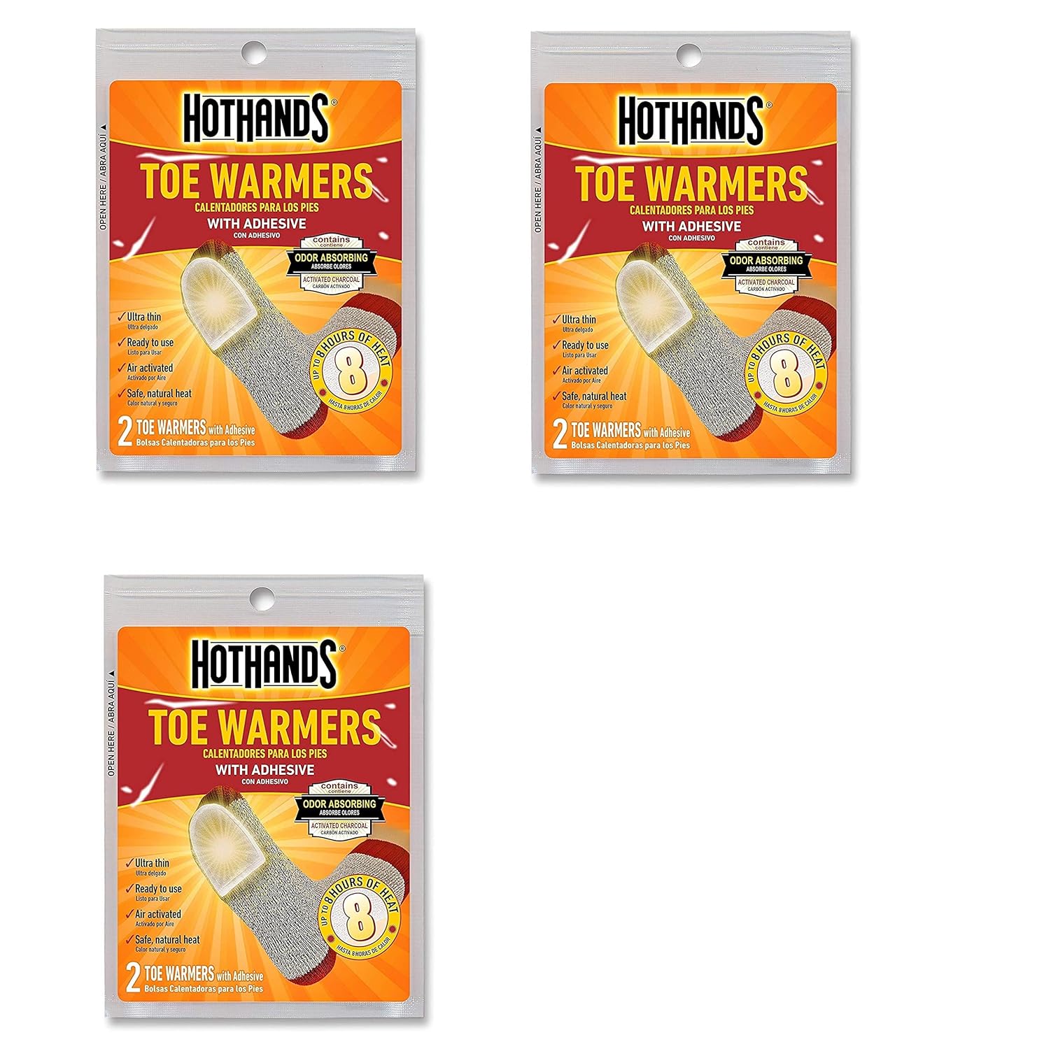 HotHands Toe Warmers 14 Pair 3 Pack Amazon.in Sports, Fitness