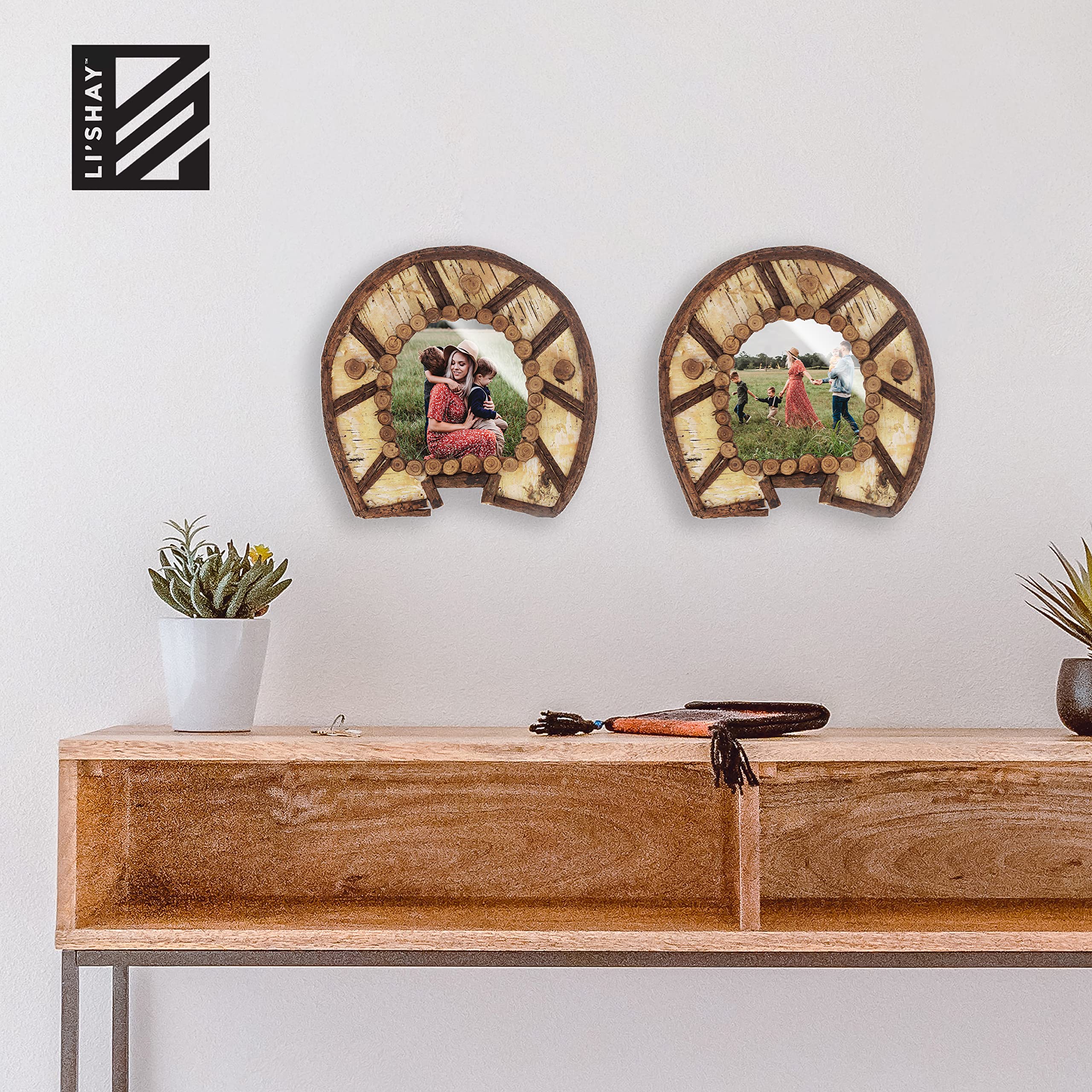 Amazon.co.jp: Li'Shay 8 x 10 写真フレーム アウトウエスト 蹄鉄