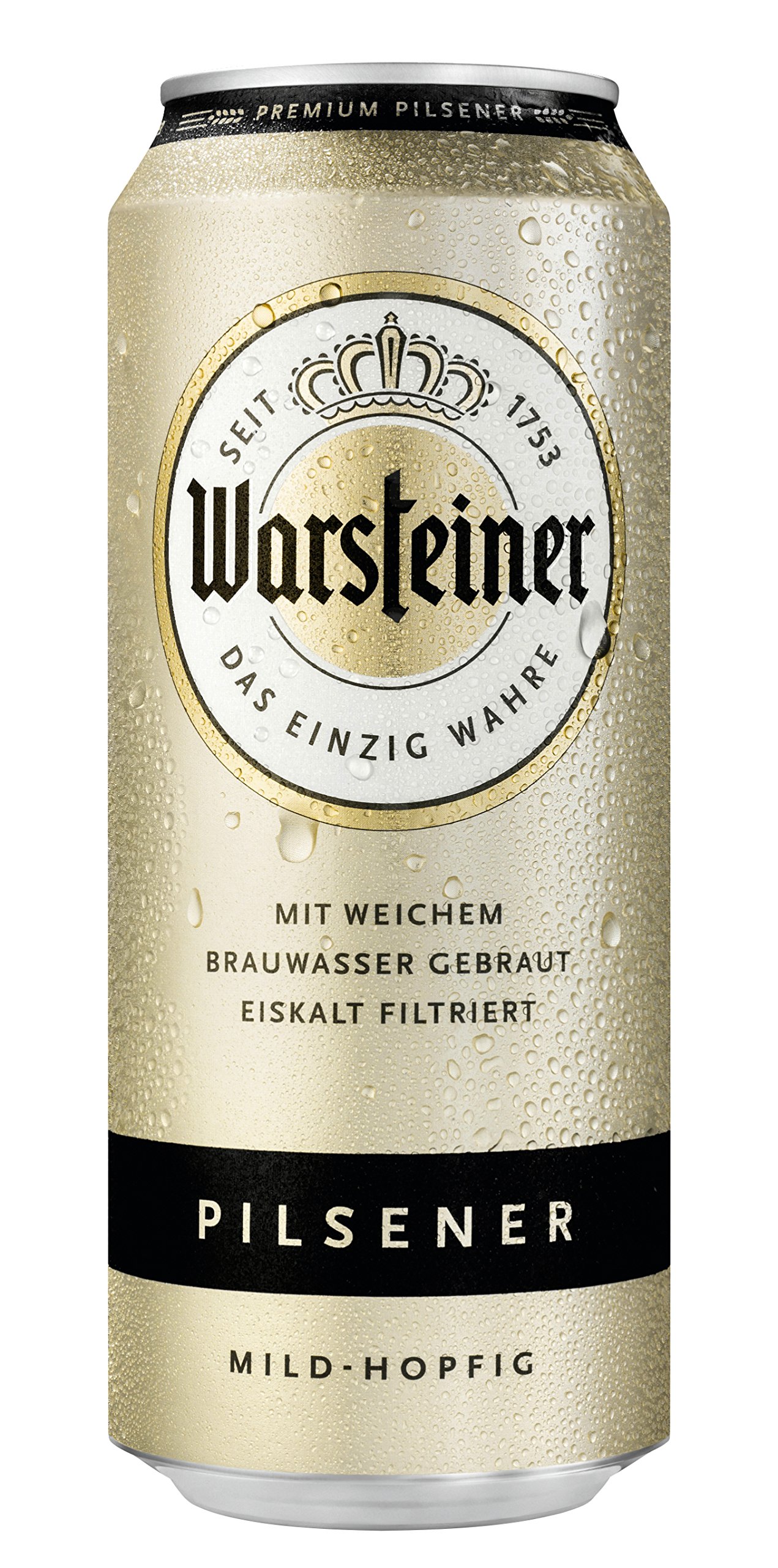 Warsteiner Pilsener 24x0,5L dosis de 4,8% vol verum prima