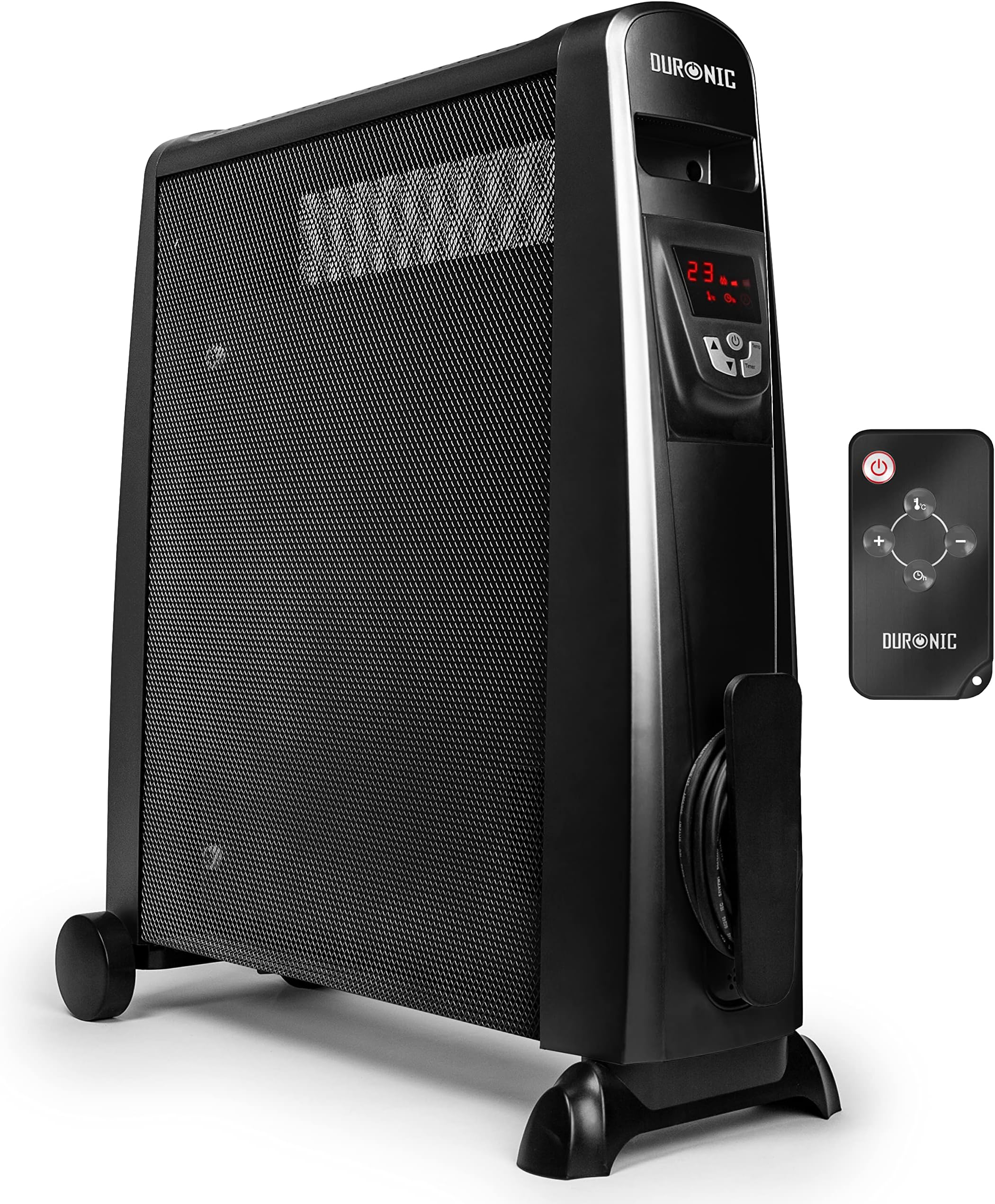 Electric Heater HV102 Oil Free Convection Heaters, Micathermic Panel Heaters, Portable Radiator with Mica Panels Convector Radiators for Heating Up Homes, Bedrooms, Offices & Garage Spaces