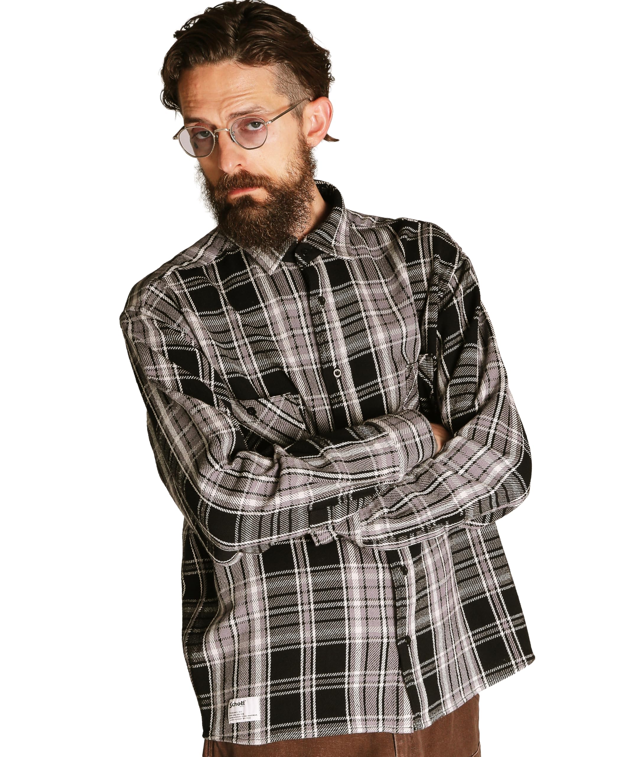 Amazon.co.jp: Schott NYC: シャツ