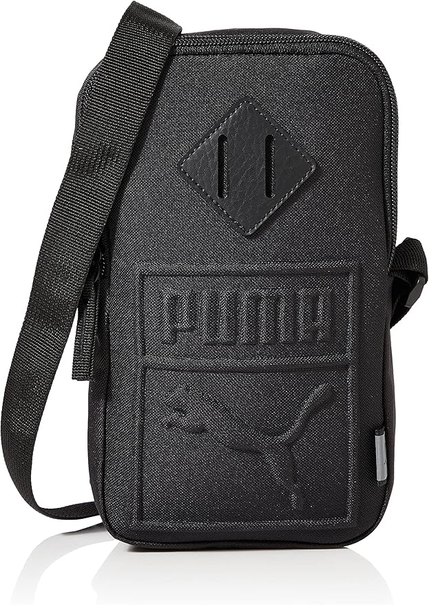 PUMA Unisex Puma Portable Shoulder Bags, Puma Black, One Size UK