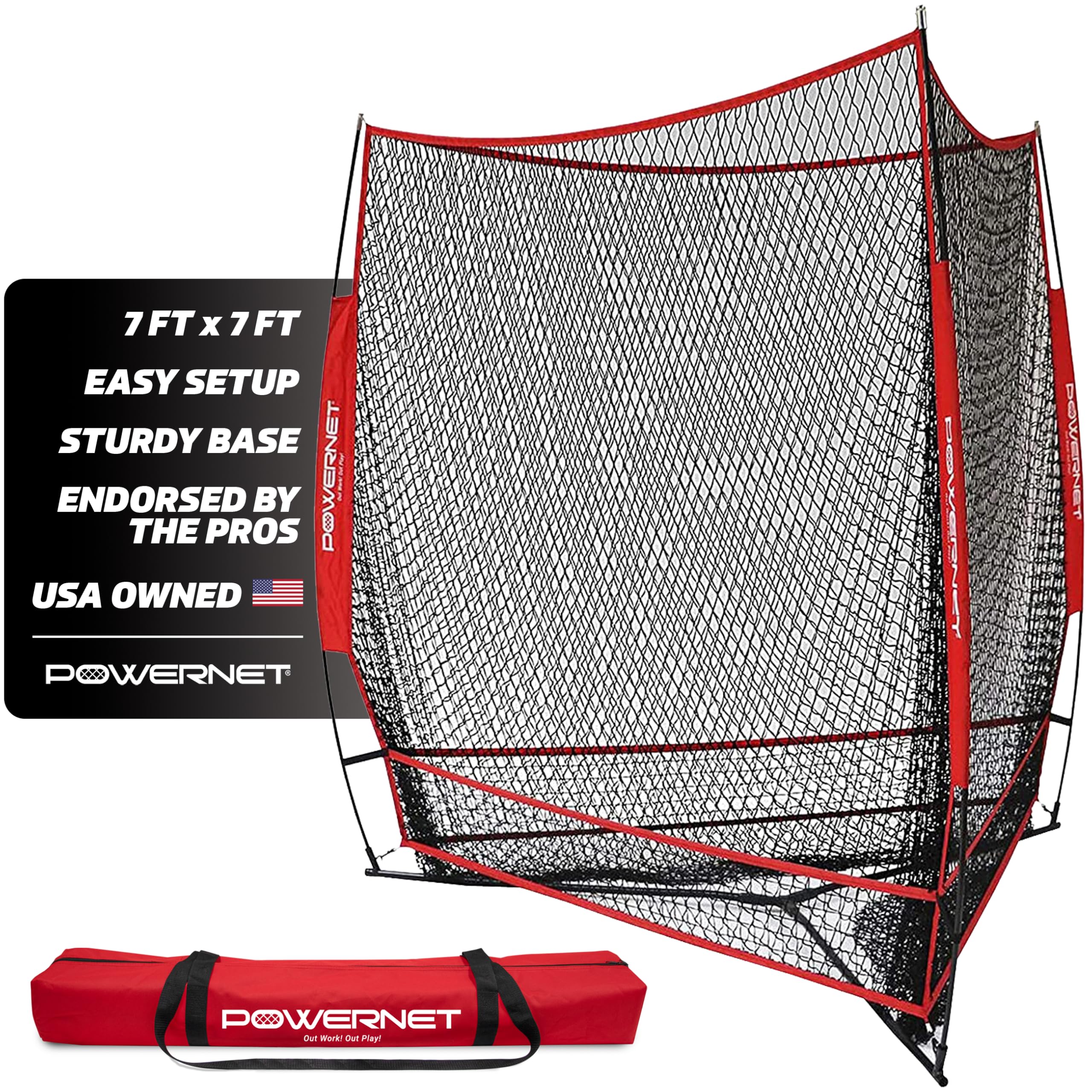 PowerNet Triple Threat Baseball Net