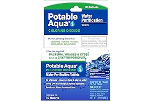 Aqua Tabs Water Purification Tablets - 30 Ct