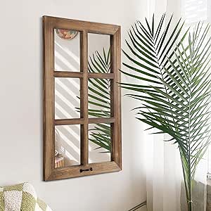 Amazon.com: LOSOUR 24x40 Mirrors for Wall Decor, Farmhouse Distressed ...