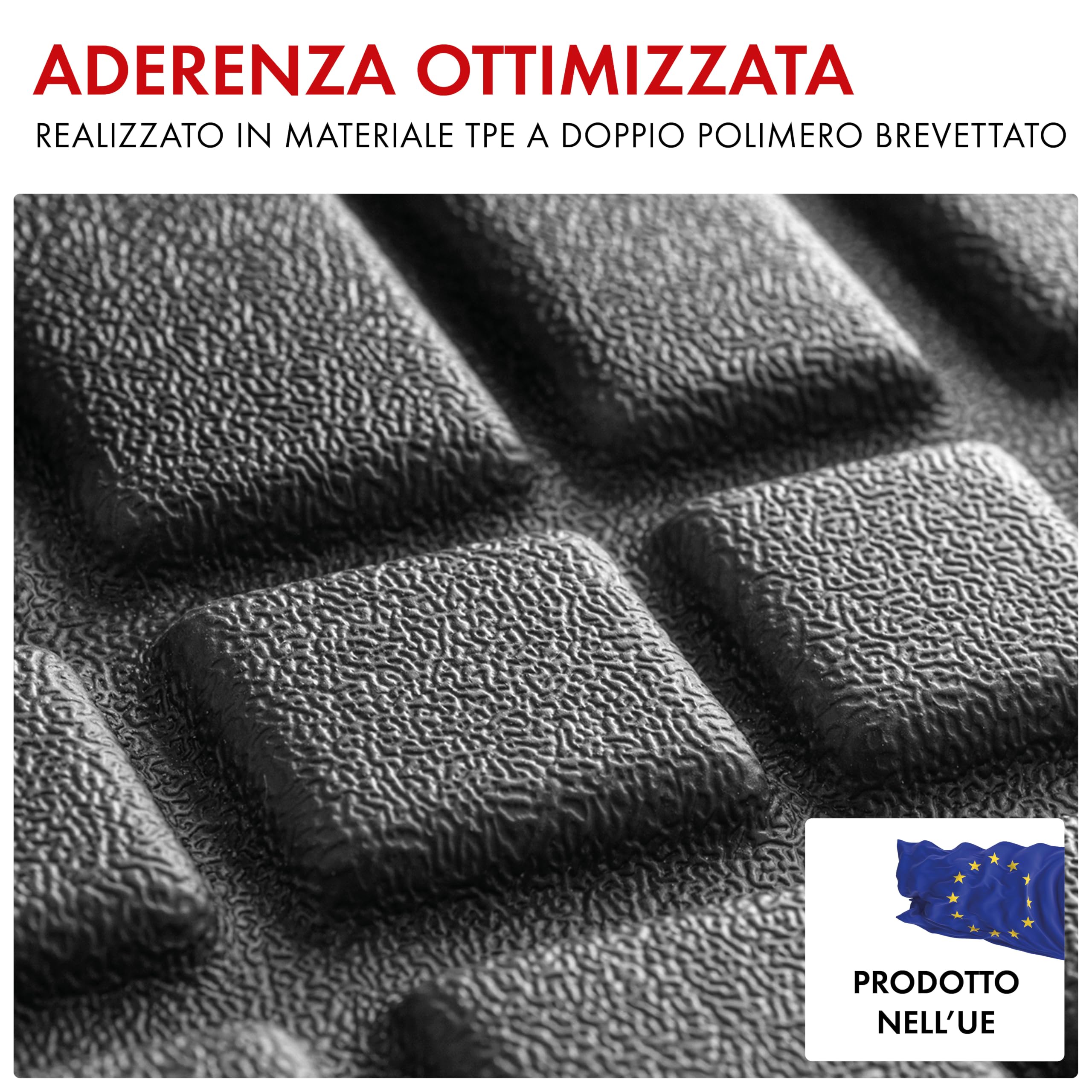 WALSER tappetini premium per auto compatibili con Audi A4 B9/Allroad B9/Avant B9 2015-2024, A5 Sportback 2016-Oggi, tappetini in gomma per auto 100% su misura - made in EU