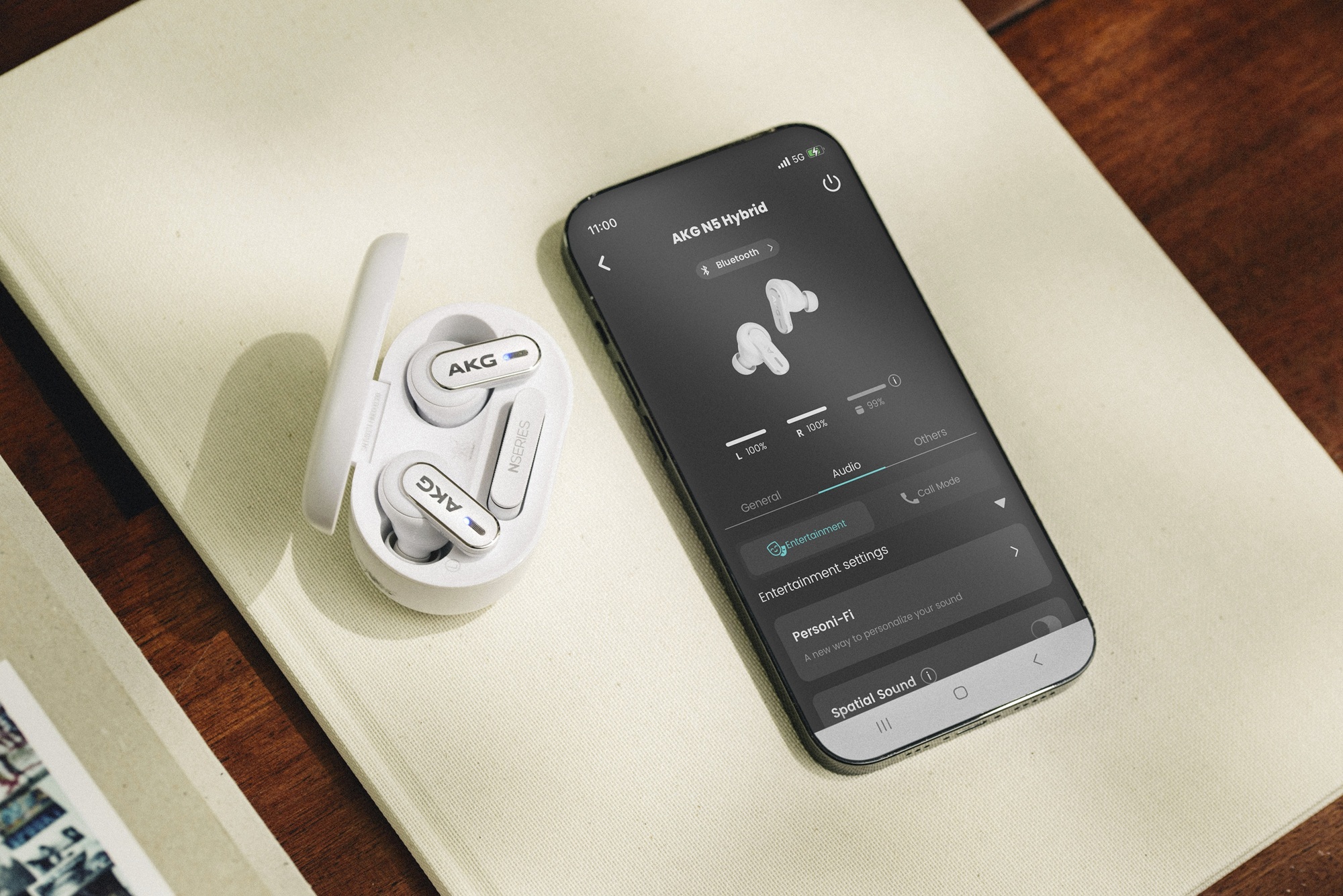 Amazon.com: AKG N5 Hybrid - True Wireless Noise Cancelling Earbuds