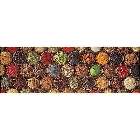 Tappetino Passatoia Baroni In PVC - Decoro Cementine Noto 120x60 Cm Antiscivolo (Interno/Esterno) - Foto 8