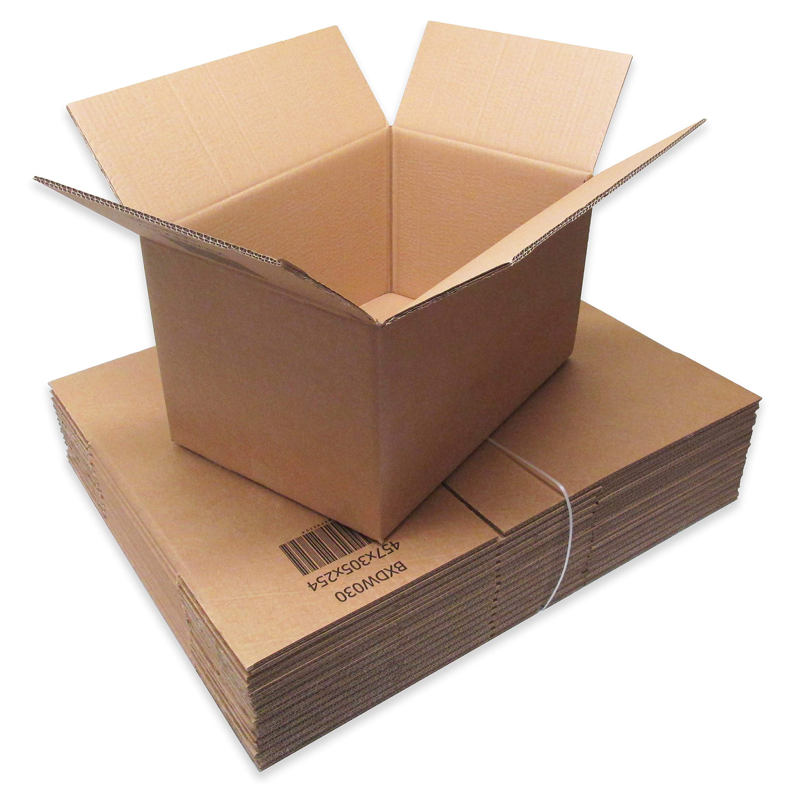 W.e. Roberts Brown Double Wall Packing Cartons Flat-Packed [Pack Of 15] (457 X 305 X 254Mm)