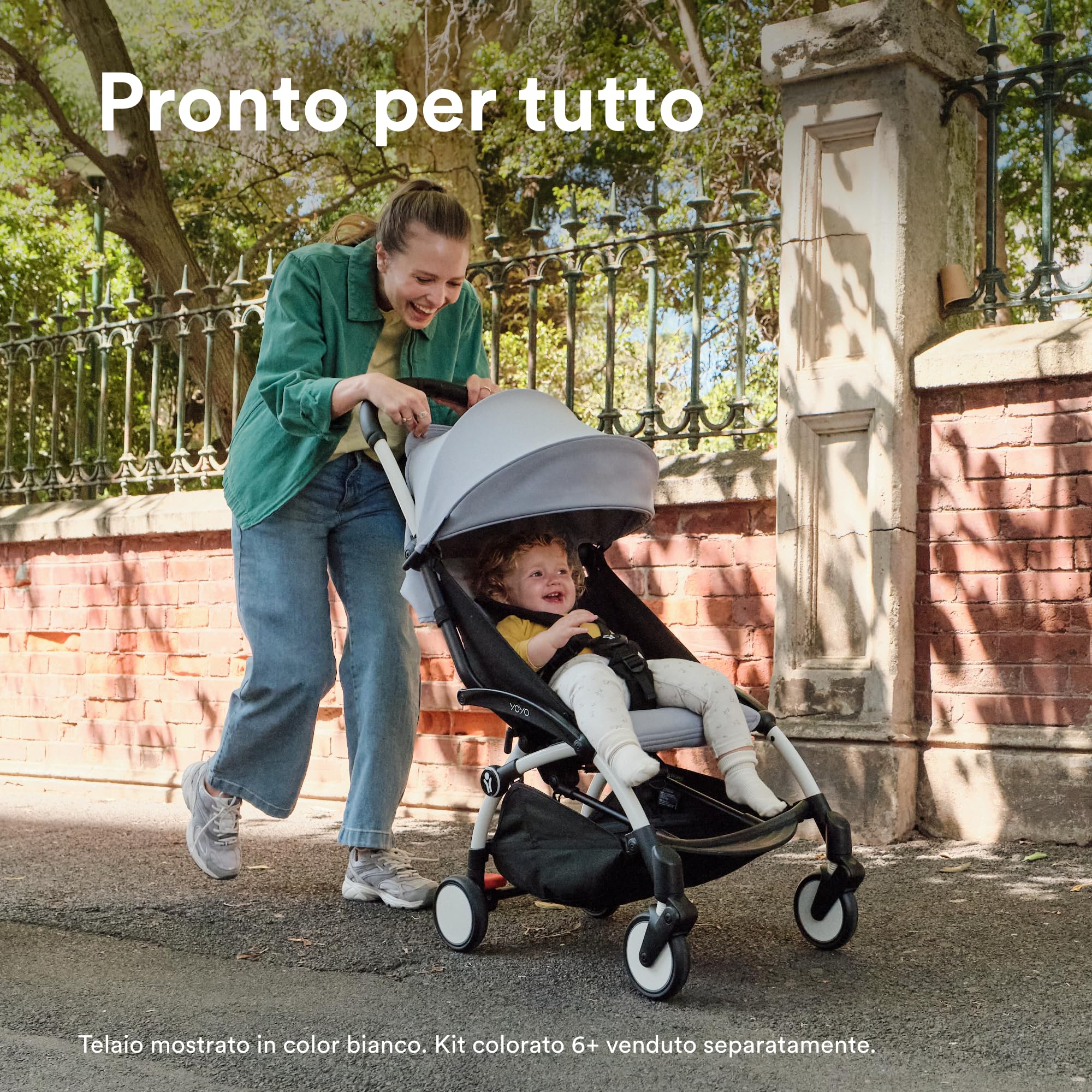 Stokke YOYO3 - Telaio per passeggino compatto, colore: Bianco