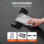 VEVOR Exercise Mat, Non Slip High Density Premium Yoga Mat, Exercise Yoga Mat for Men & Women, Fitness & Exercise Mat with Bag & Carry Strap, for All Types of Home Yoga, Pilate & Floor Workout