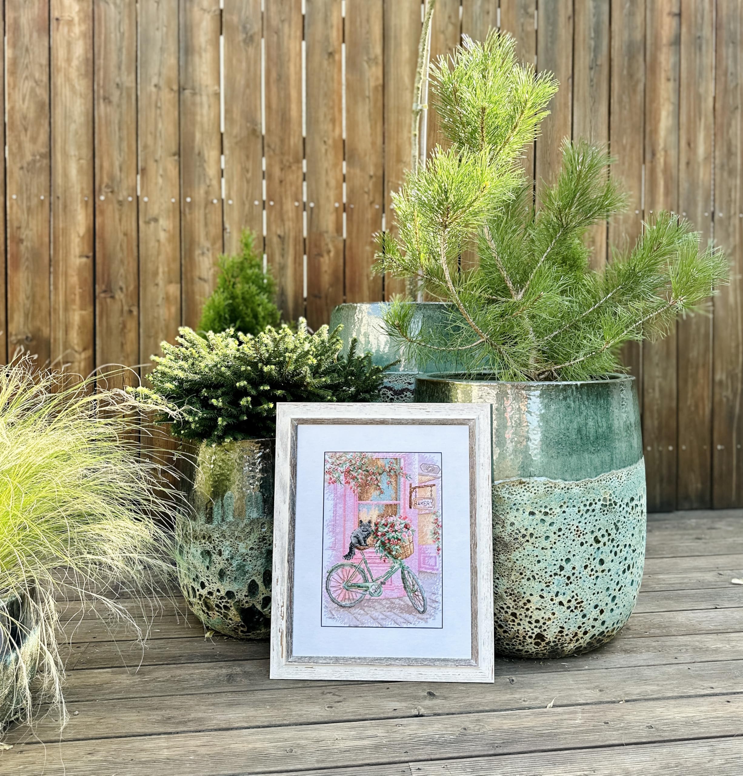 RIOLIS - Viaggio in fiore 2246, Punto croce 21x30cm, Punto croce kit da ricamare, Disegni da ricamare, Embroidery kit, Set punto croce, Kit ricamo punto croce