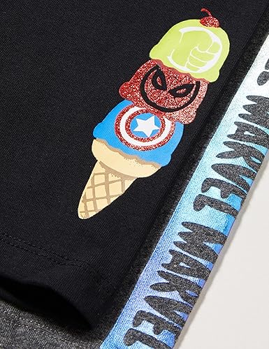 Miniatura 4 de Tienda Essentials Disney Marvel Star Wars Frozen Pantalones cortos de bicicleta para niñas y niños pequeños (cebra previamente manchada)