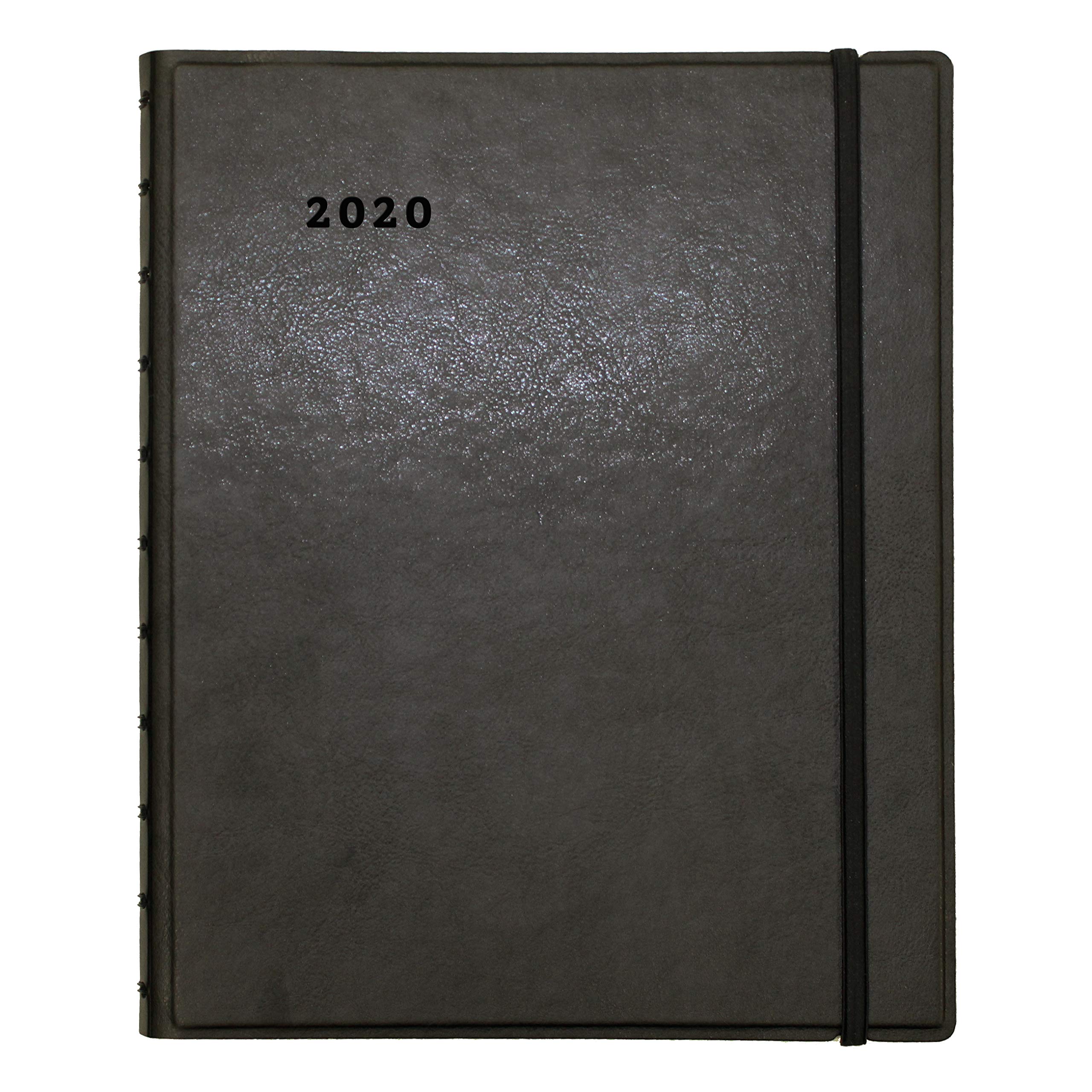 Filofax 2020, agenda mensile Filofax, 17 mesi (Aug. 2019 - Dicembre 202020), nero, 27,9 x 21,6 cm (C1811001-20)