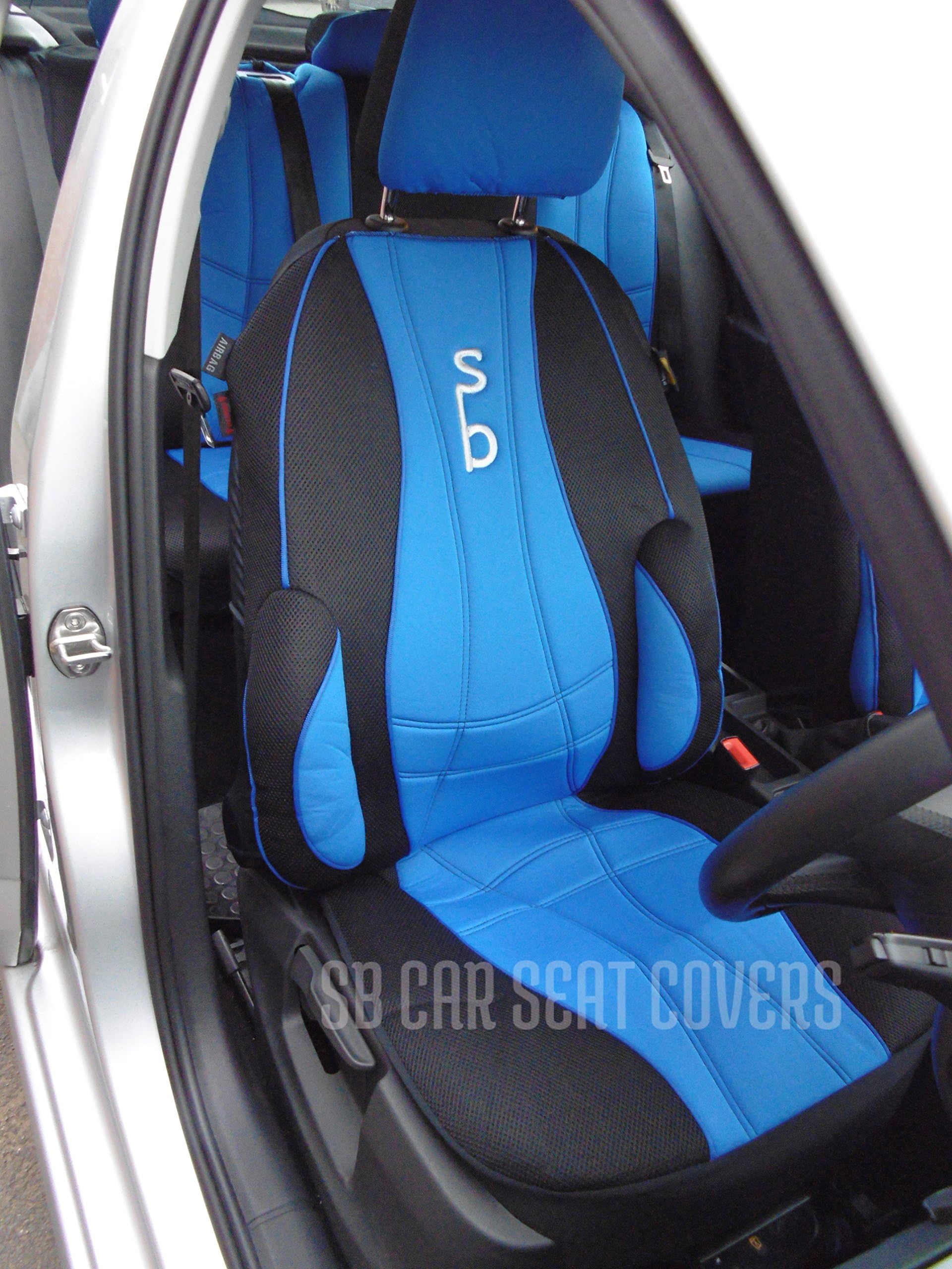 Hyundai Ix20 Car Seat Covers SB Full Set - Recaro Blue