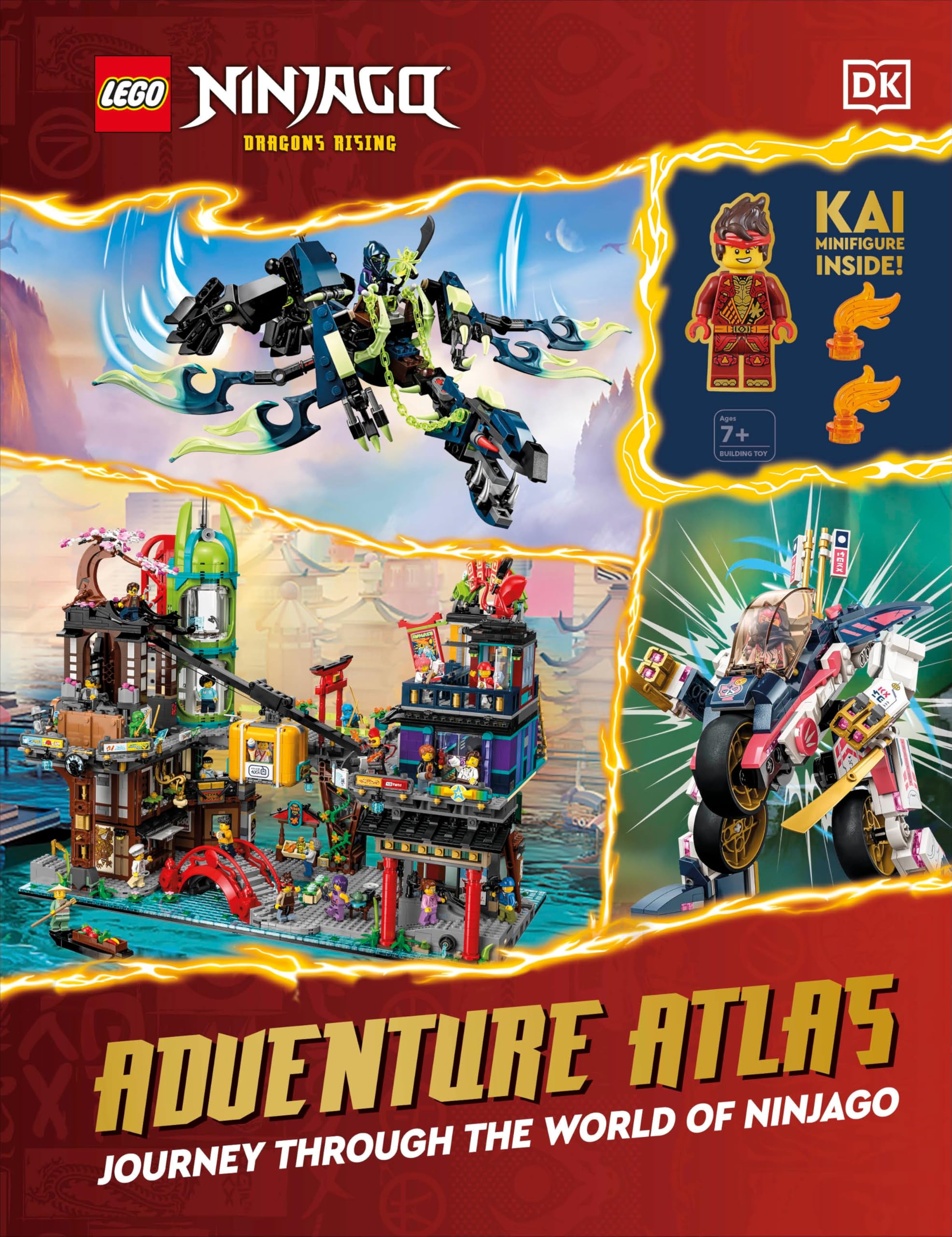 LEGO Ninjago Dragons Rising Adventure Atlas: Journey Through the