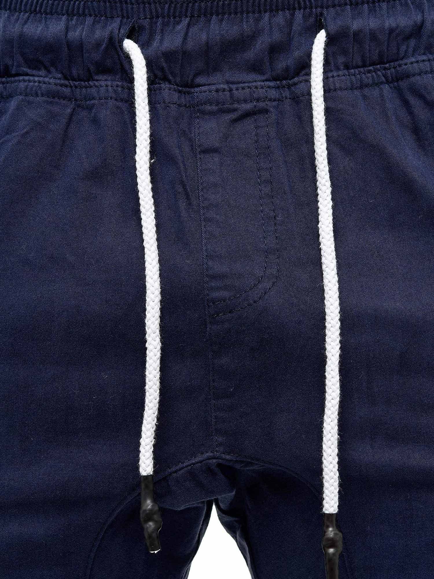Tazzio Pantaloni cargo da uomo Jogger Chino Regular Fit Jeans 16610