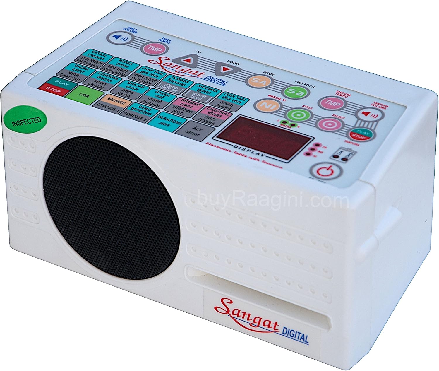 Buy Sangat Digital Electronic Tanpura With Tabla, Pakhawaj Dholak