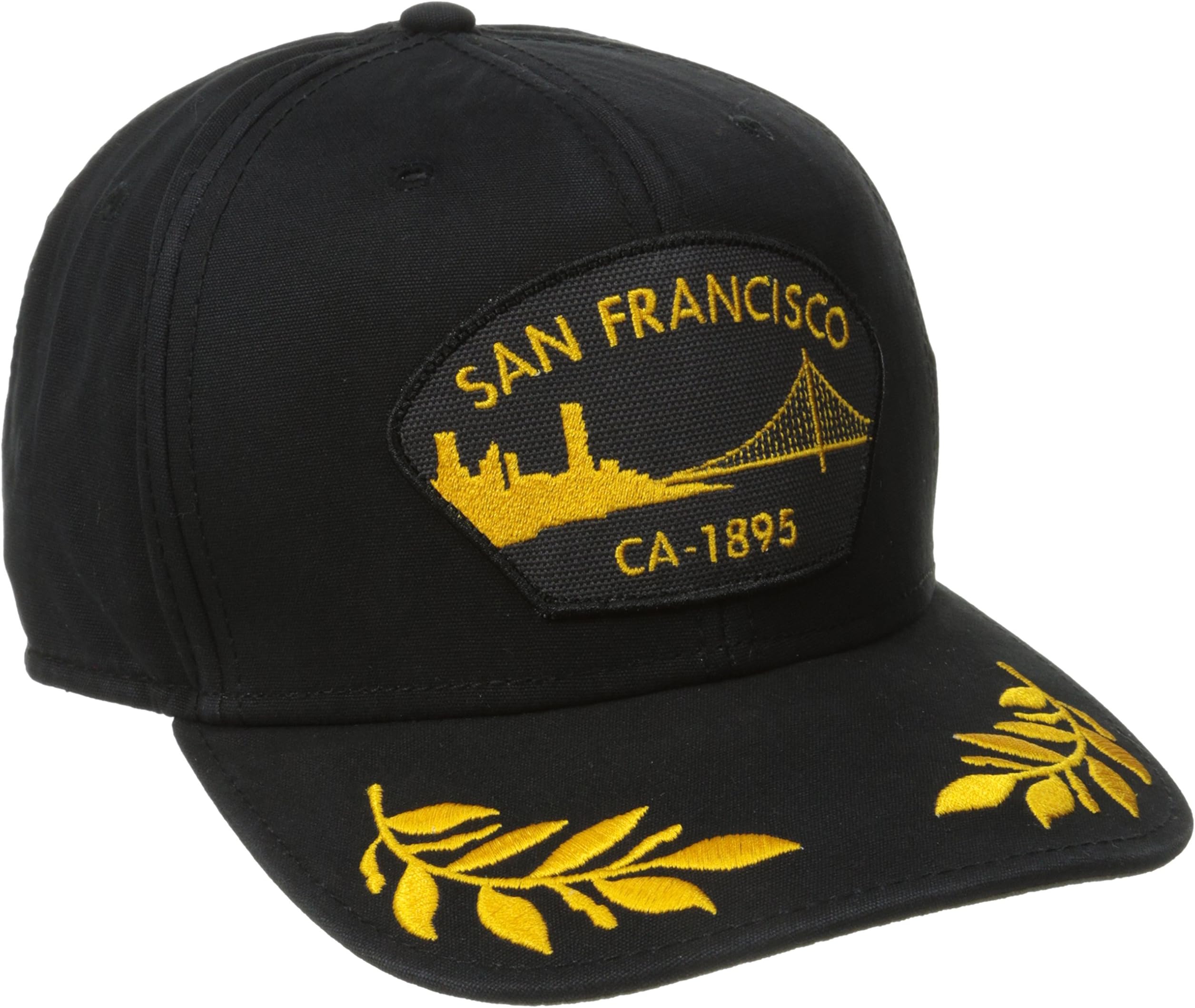 Goorin Bros. Men's City Baseball Cap, Black, One Size