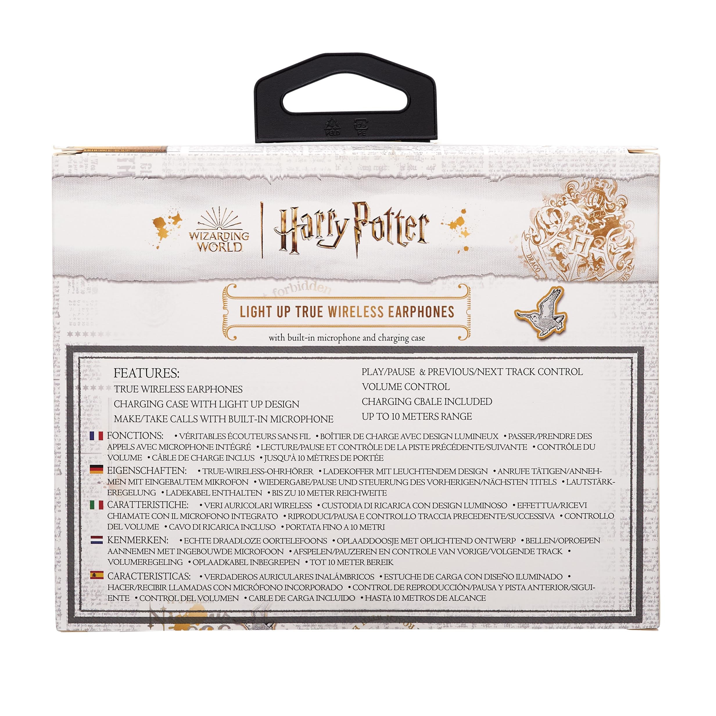 Harry Potter Écouteurs TWS Lumineux - Poudlard