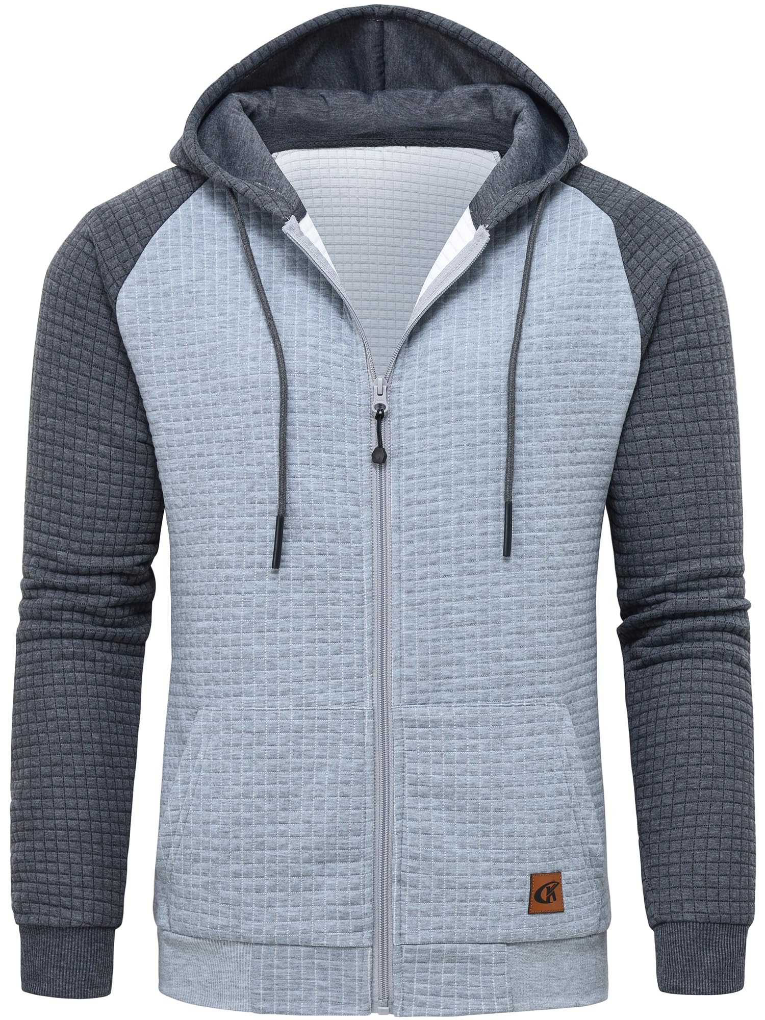 Tyhengta Herren Jacke Kapuzenpullover Sport Kapuzenjacken Langarm Pullover Jacke Kapuzen Sweatshirt mit Taschen