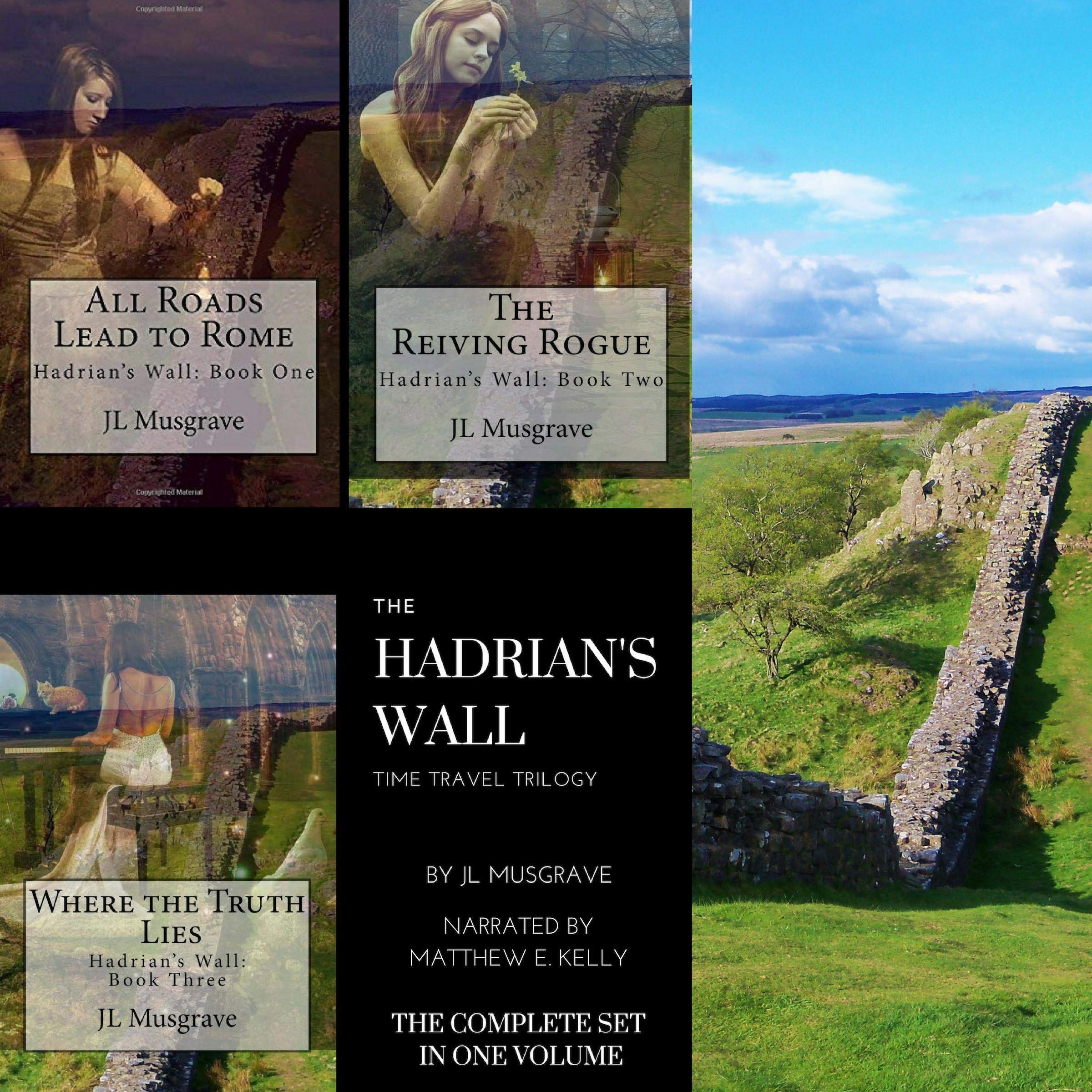 Cover art for The Hadrian's Wall Time Travel Trilogy