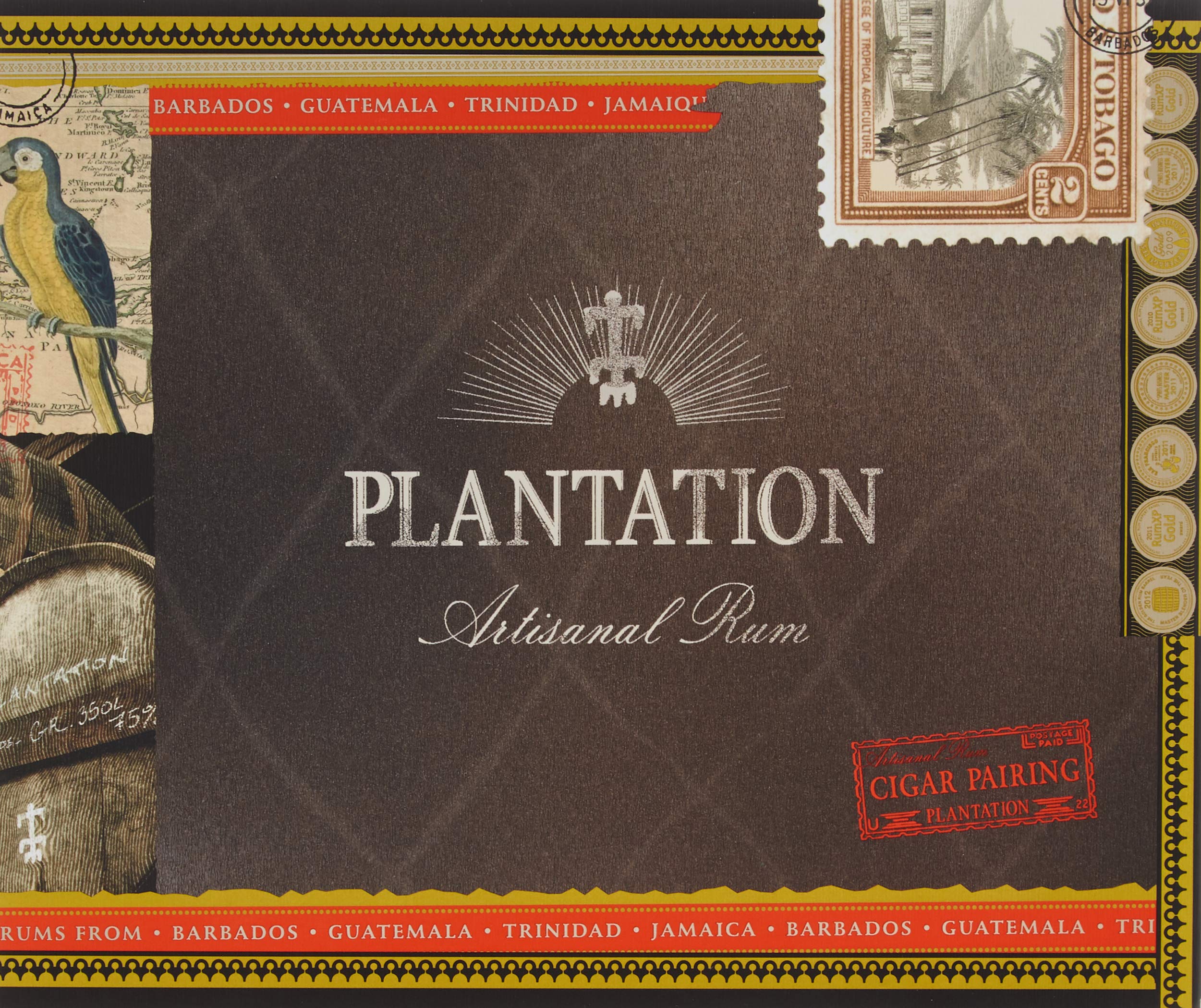 Plantation Rum in Cigar Box (6 x 0.1 l)