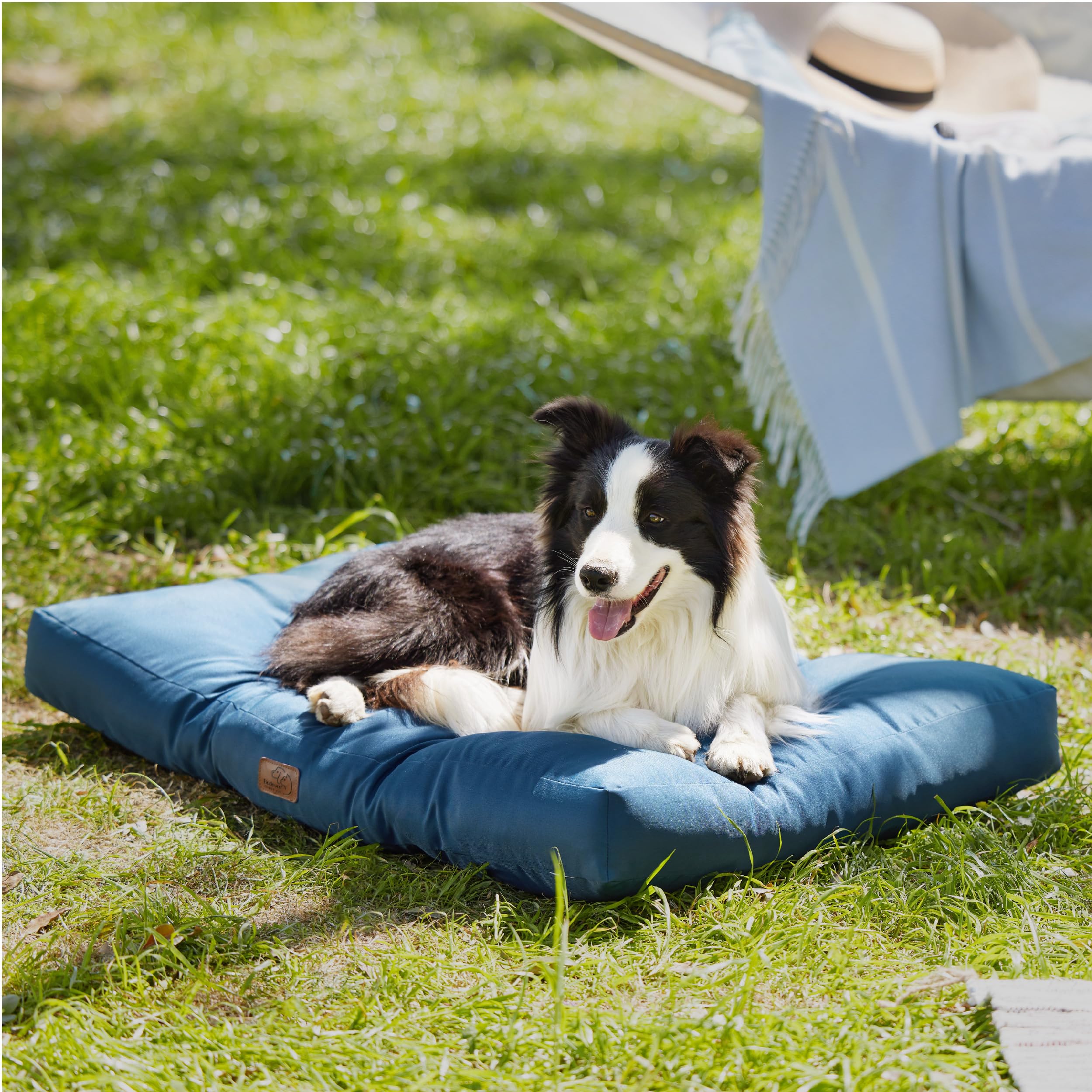 Bedsure Cuscino Tappeto per Cani Taglia Piccola, Cuccia Interna Impermeabile 91 x 68 cm Lavabile