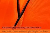 Vista 6 de PeerBasics Chaleco de seguridad de bolsillo Paquete a granel reflectante de alta visibilidad para hombres y mujeres