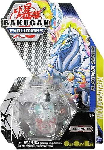 Bakugan Evolutions 2022 Platinum Series Diamante fundido a presión Neo Pegatrix