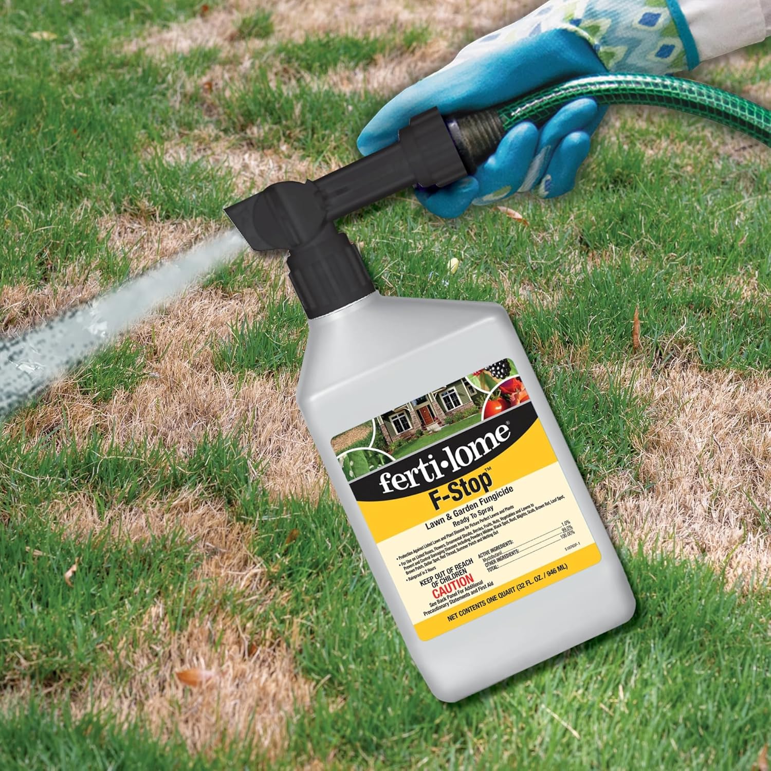 Fertilome (10765) F-Stop Lawn and Garden Fungicide RTS (32oz)